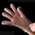 Extra Thick Disposable Gloves Transparent Plastic PE Gloves Food Grade Crayfish Catering Beauty Salon Gloves