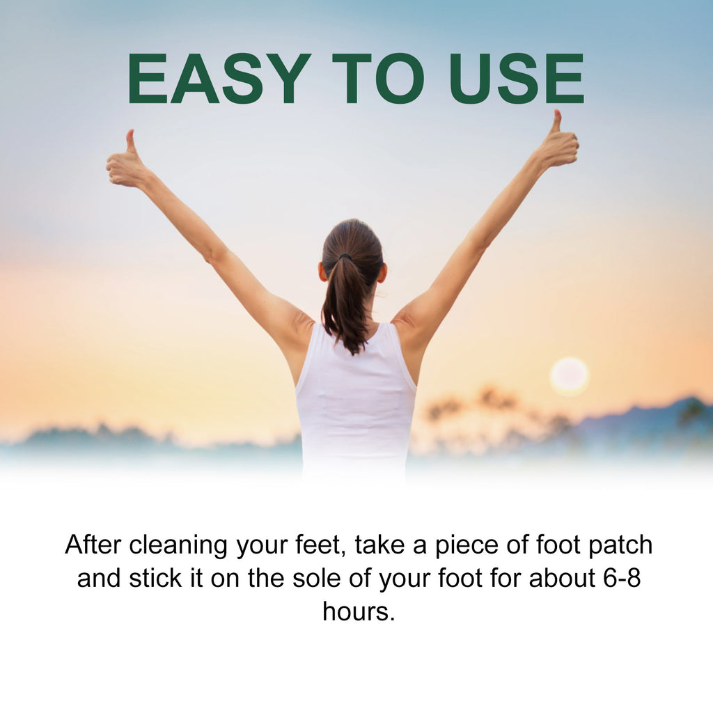 Herbal Foot Patches – Ginger and Mugwort Extracts