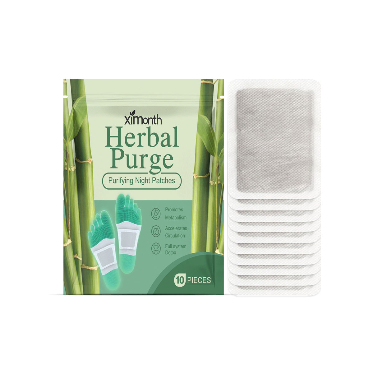 Herbal Foot Patches – Ginger and Mugwort Extracts