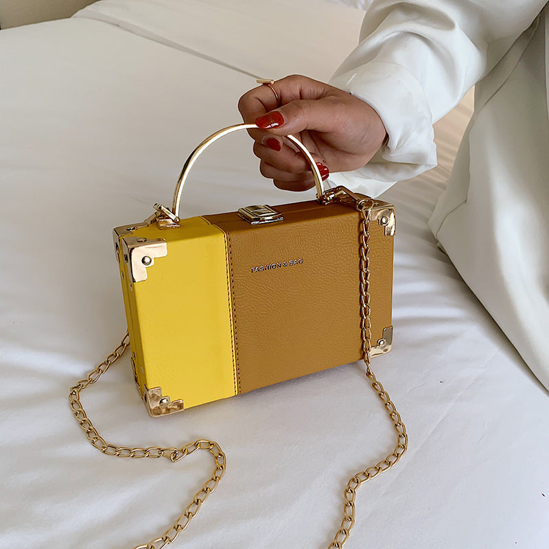 Small PU Chain Shoulder Bag – Four Colours