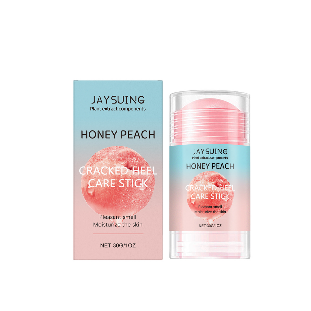 Jaysuing Foot Moisturizing Treatment Stick, Peach Flavor Moisturizing And Nourishing Foot Skin Care Stick