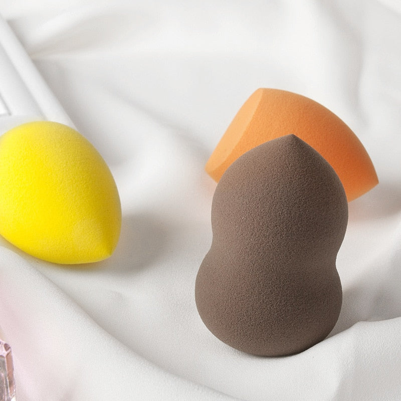 Foundation Powder Makeup Sponge Microfiber Egg Cosmetic Puff