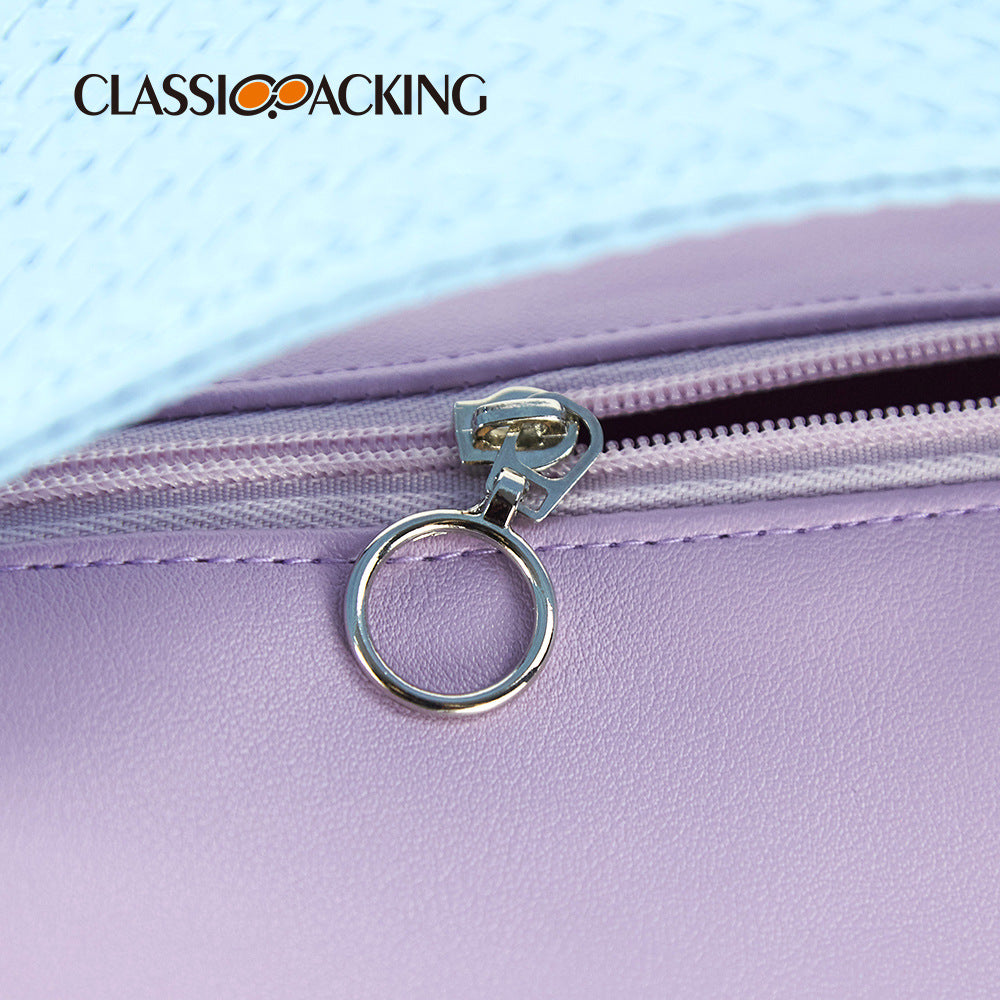 New Creative Portable Storage Bag Candy Color Square Wash Bag PVC Leather Waterproof Large Capacity Cosmetic Bag
