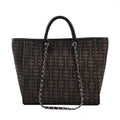 Large Capacity Retro Bag New Ladies Hand-Held Messenger Bag Letter Chain Messenger Bag