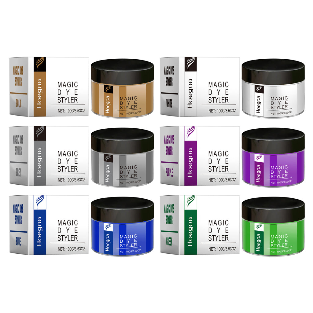 Magic Beauty wax series, colorful hair color herbal gentle moisturizing hair care and easy coloring hair conditioner