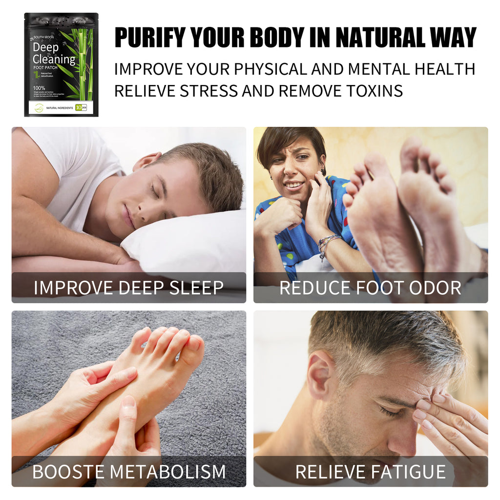 Herbal Foot Patches – Wormwood, Ginger and Bamboo Vinegar