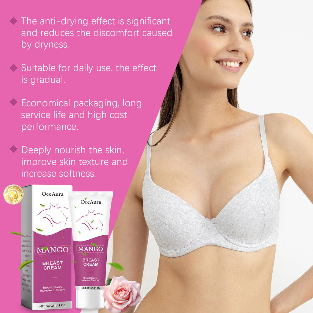 Breast Massage Cream Breast Skin Massage Nourishes Smooth Skin And Gently Protects Women's Beauty