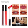 FOCALLURE Liquid Lipstick Makeup Matte Lip Tint Sexy Pigment Waterproof Batom Tint Nude Gloss Kiss-proof Lips Make up