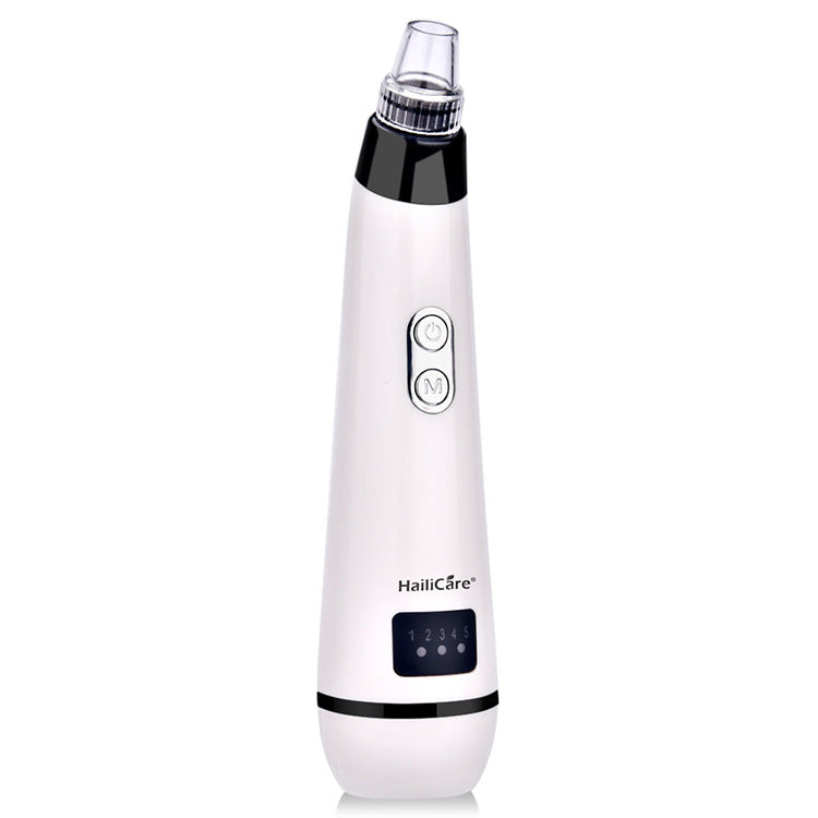 Electric Pore Vacuum with Five Suction Levels – White or Black