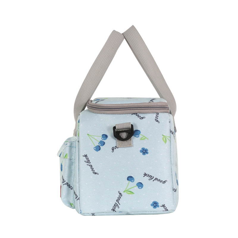 Small fresh fashion cute hand-held lunch box bag for women