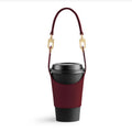 Adjustable Cup Carrier with Metal Buckle – Three Colours